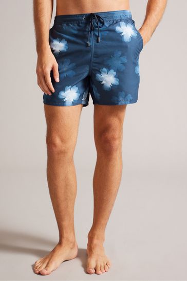 Ted Baker Blue Echia Floral Swimshorts