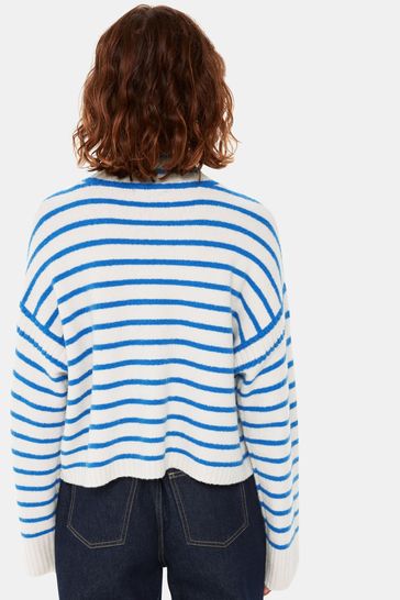 Whistles top blue jumper