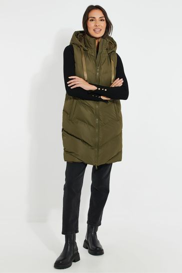 Petite padded gilet clearance