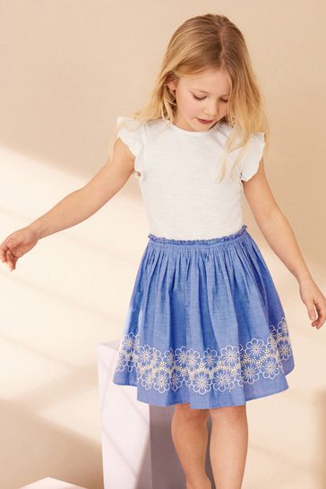 Embroidered skirt deals singapore