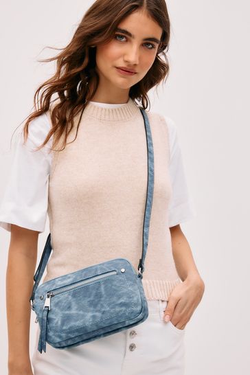 Next blue top bag