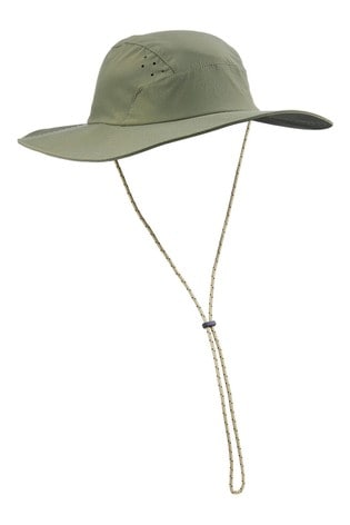 Decathlon Men's Khaki Anti-UV Trek 500 Forclaz Hat