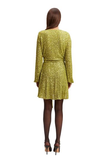 Bardot mini best sale wrap dress
