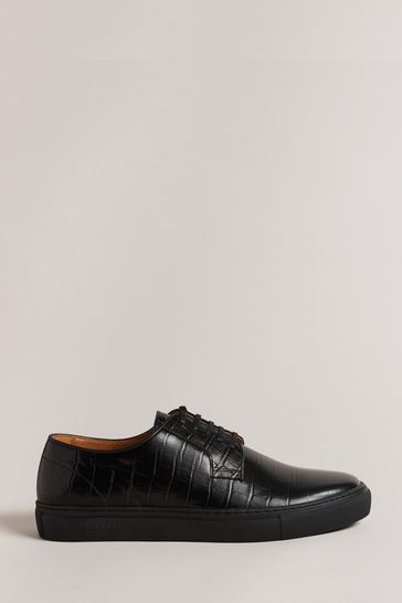 Ted baker on sale black leather shoes