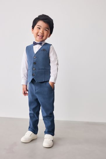 Buy Baker by Ted Baker Waistcoat Shirt And Trousers Set from Next Kuwait