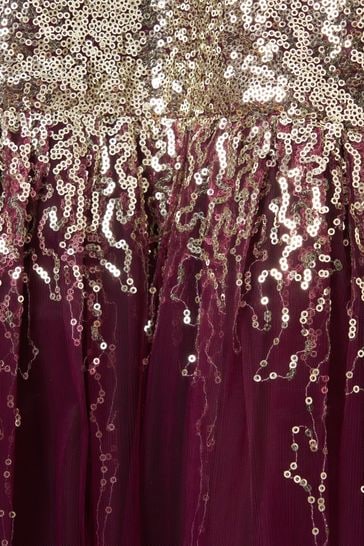 Purple 2 2025 piece dress
