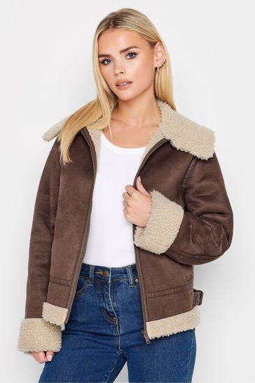 Petite aviator jacket cheap