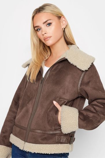 Petite aviator jacket clearance