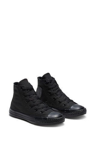 converse chuck taylor all star black high top trainers