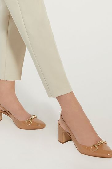 Block heel cheap slingback sandals