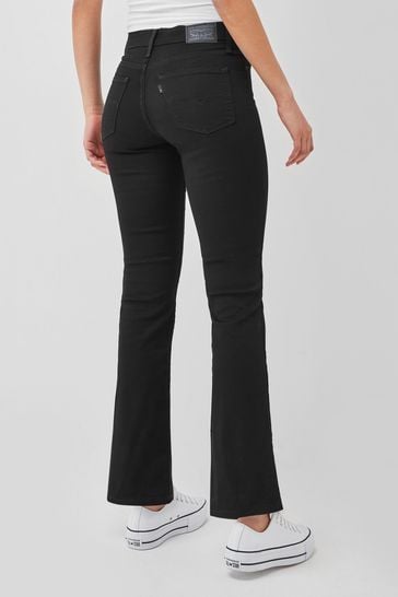 Levi s Soft Black 315 Shaping Bootcut Jeans