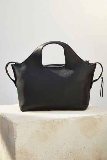 Barbour rambler shop leather holdall