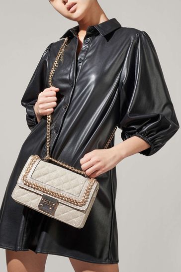 Buy Carvela Bailey Quilted Chain Shoulder Bag from Next Denmark