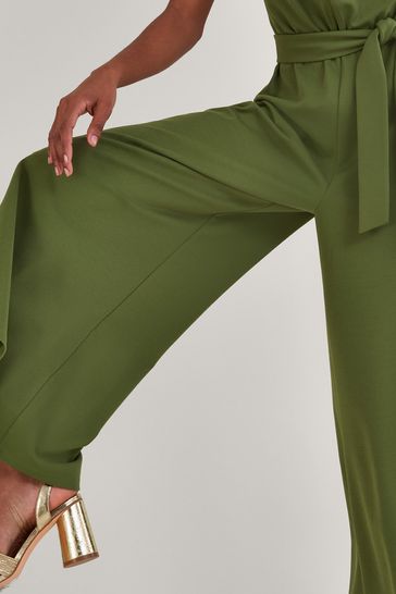 Monsoon green jumpsuit new arrivals