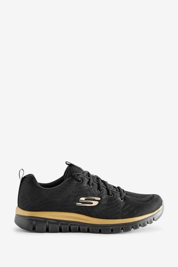 Skechers graceful get connected black online