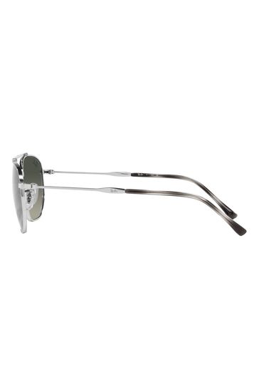 Hexagonal ray ban silver online
