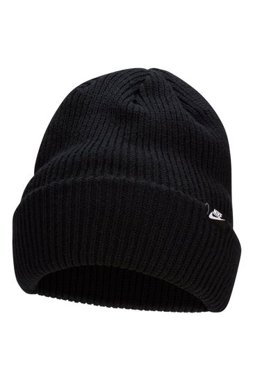 Buy Nike Black Peak Standard Cuff Futura Beanie from Next Luxembourg