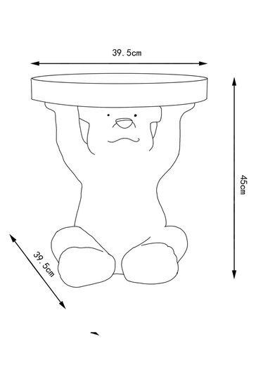 Barnaby bear side table deals