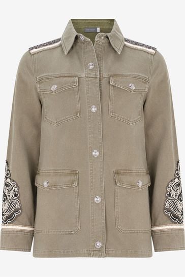 Mint velvet on sale green jacket