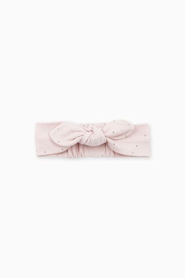 MORI Pink Baby Bow Headband