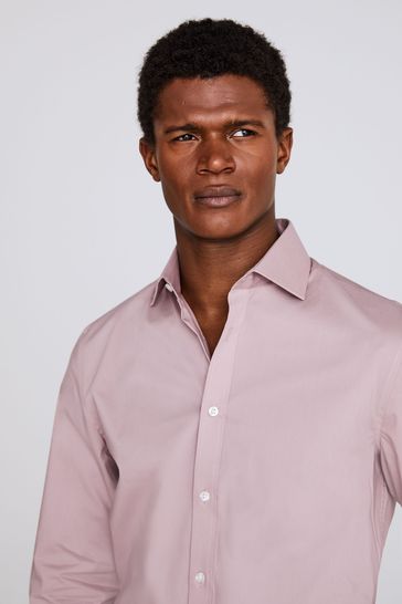 Dusky pink shop shirt dress
