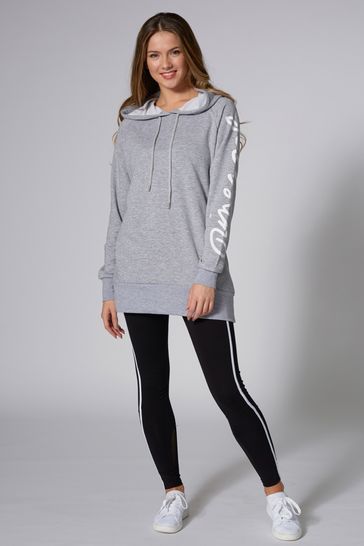 Pineapple Longline Logo Hoodie