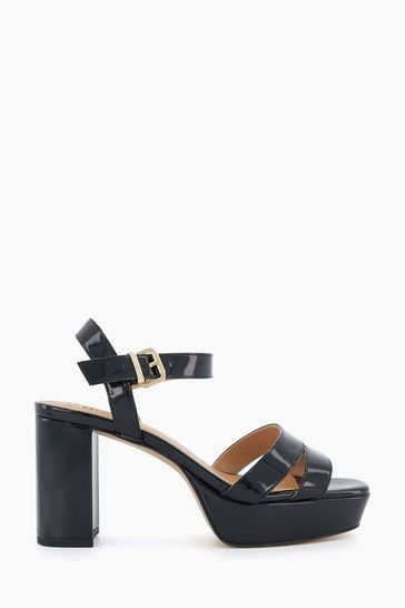 Dune mid heel sandals clearance