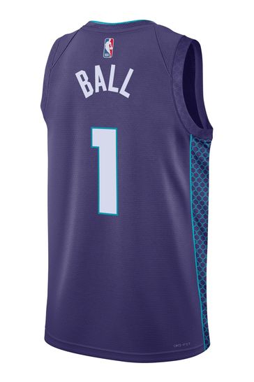 Charlotte hornets purple jersey top