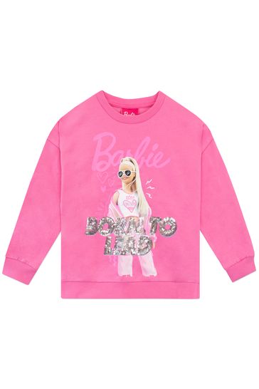 Pink barbie sweatshirt best sale