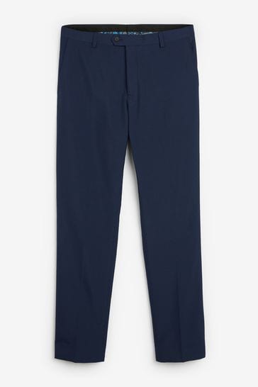 Boys navy suit trousers clearance