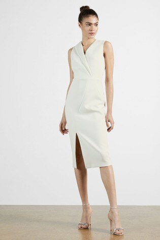 ted baker dress cream