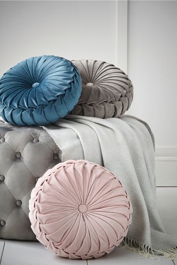 Grey circle cushion online