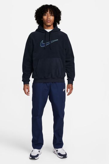 Buy Nike Blue Sportswear Polar Fleece Hoodie from Next Poland