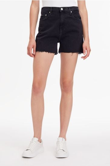 Calvin Klein Jeans Mom Black Shorts