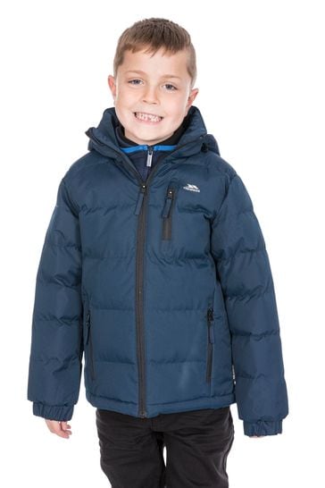 Buy Trespass Kids Blue Tuff Padded Jacket from Next Israel