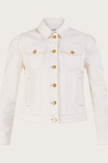 Monsoon cream deals jacket