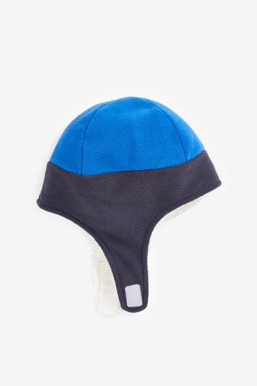 Bright Blue Fleece Hat (3mths-10yrs)
