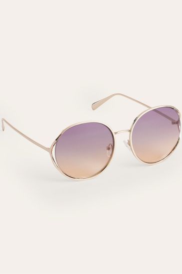 Women's Oversize Round Mirrored Flat Lens Wire Frame Sunglasses C318 | Wire  frame sunglasses, Sunglass frames, Oversized round mirror