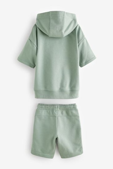 Buy Minerals Short Sleeve Hoodie and Shorts Set 3 16yrs from Next Turkey