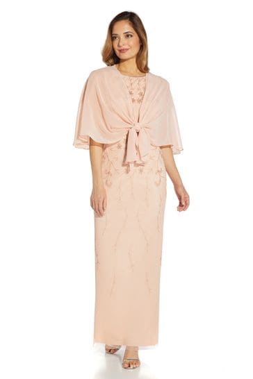 Buy Adrianna Papell Pink Chiffon Coverup from Next Austria