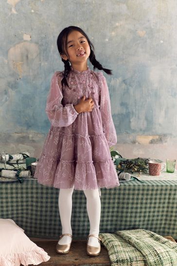 Buy Laura Ashley Mauve Purple Dress from Next Netherlands