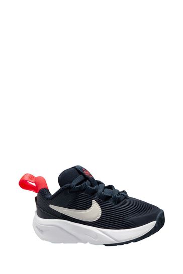 Nike Navy Star Runner 4 Infant Trainers