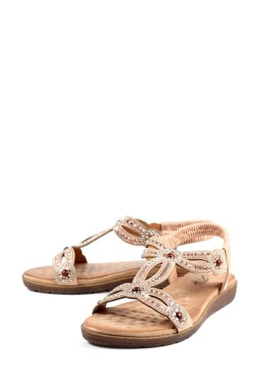 Apple footwear sales diamante sandals