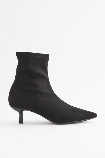 Buy Black Forever Comfort Ankle Sock Boots from Next Belgium