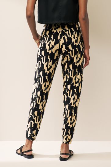 Zara leopard joggers store