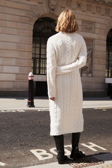 Long online white jumper