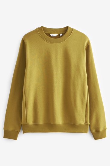 Green and cheap yellow sweatshirt