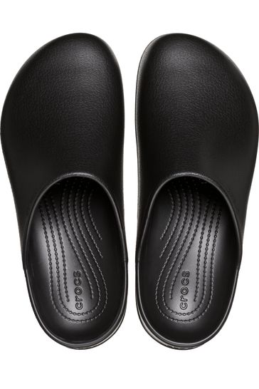 Crocs hotsell leather slippers