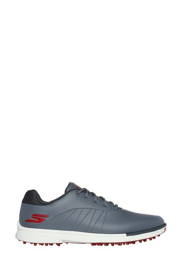 Skechers Grey Mens Go Golf Tempo Grip Flex Shoes
