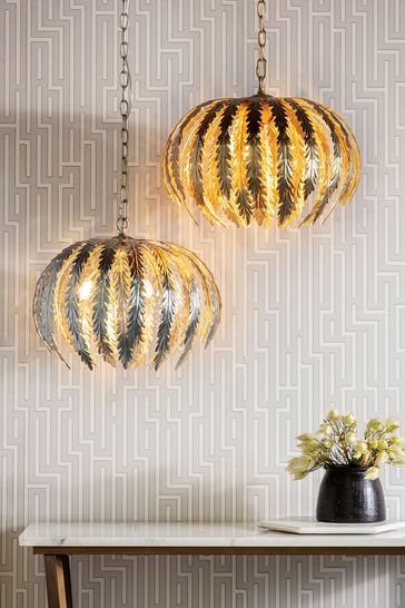 Gallery Home Gold Daphnie Ceiling Light Pendant